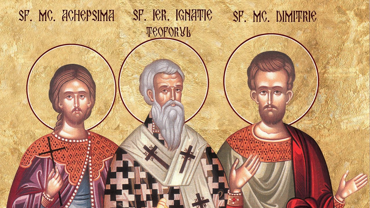🔴 LIVE 4K: Sfânta Liturghie - Aducerea moaștelor Sf. Sfințit Mc. Ignatie Teoforul; Sf. Mc. Filotei