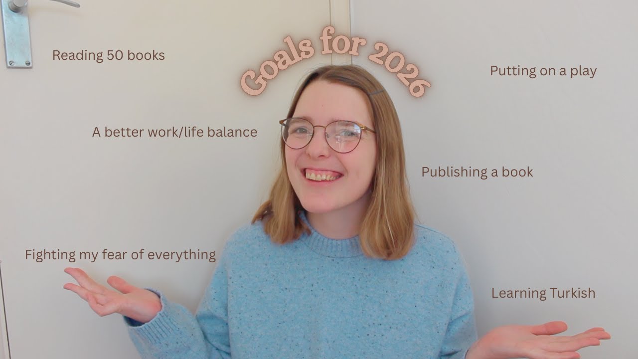 My Goals in 2026 (publishing a book, learning Turkish, fighting my fears) ✨