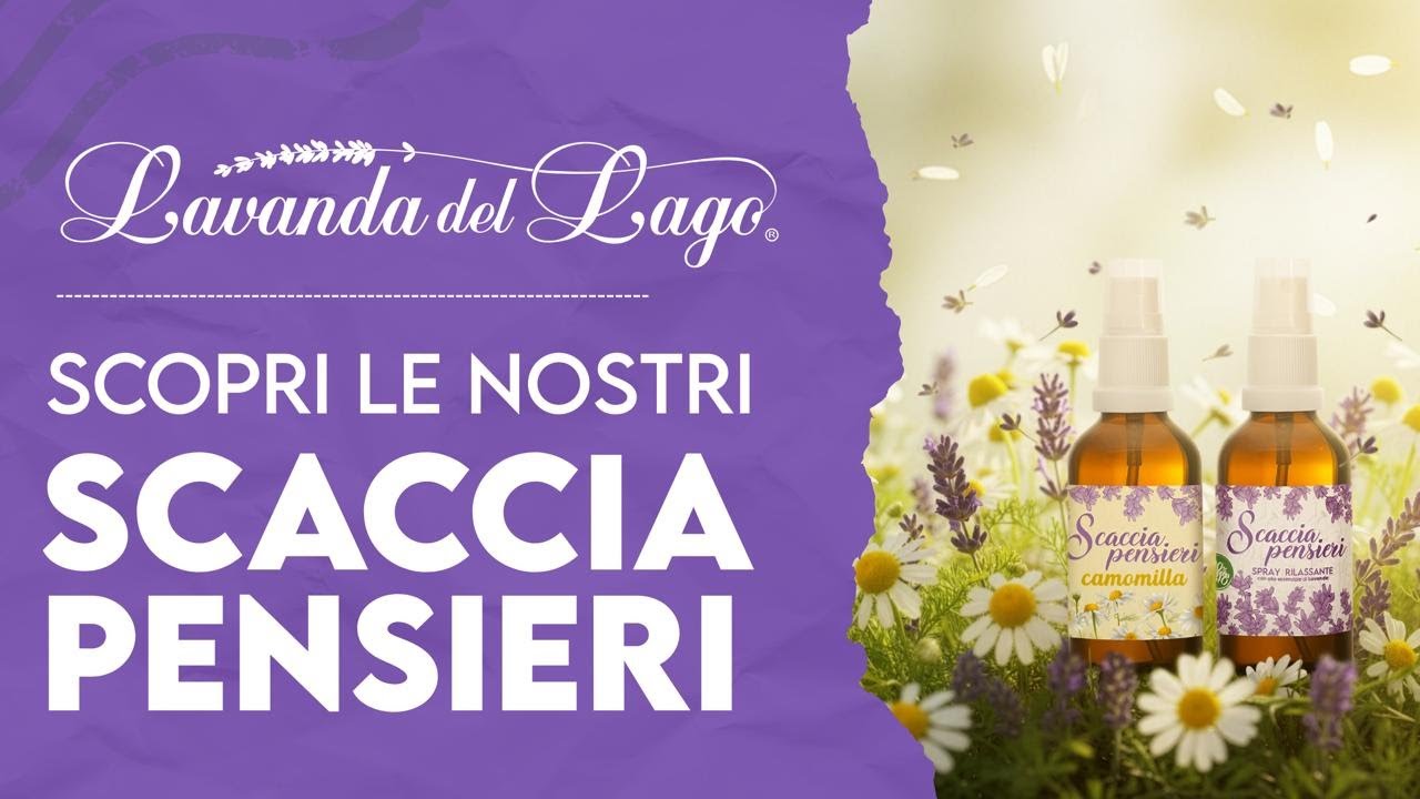 SCACCIAPENSIERI -  i nostri spray rilassanti per ambienti
