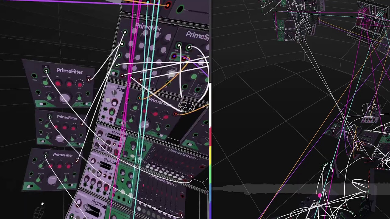 Making beats with SynthVR!