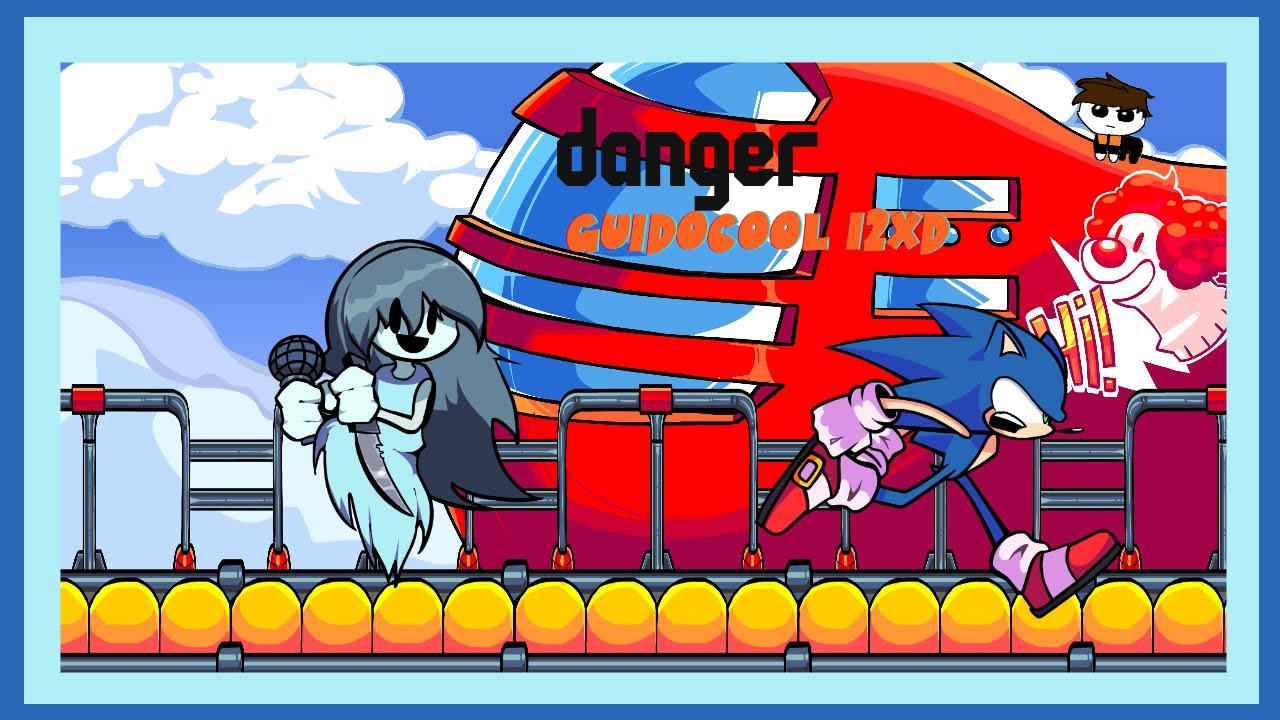 Danger But It's Spooky vs sonic  l My Cover FNF MODS