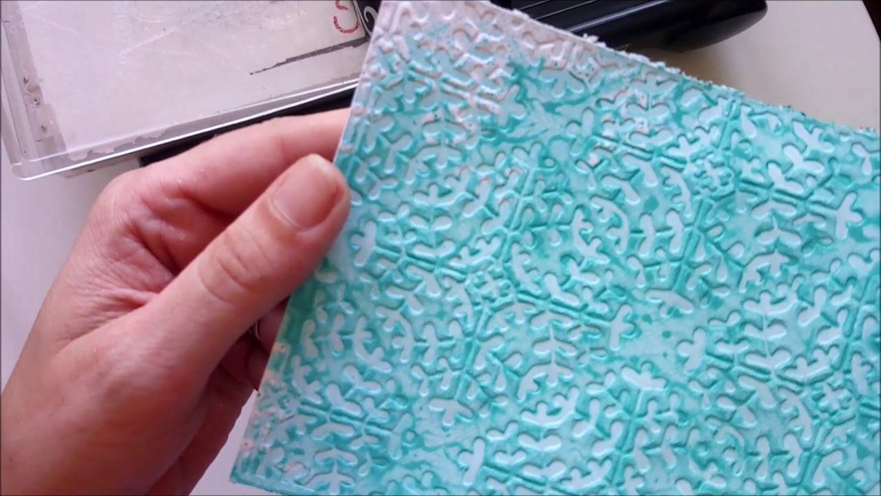 TUTO/ASTUCES UTILISATION DES PLAQUES D'EMBOSSAGE