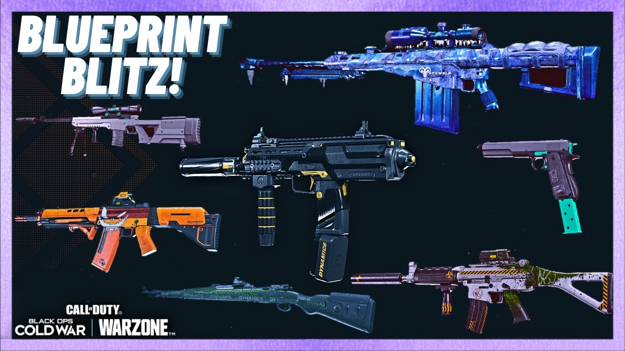 Warzone Blueprint Blitz Event Contraband Guide (11 Free Rare Weapon Blueprints)