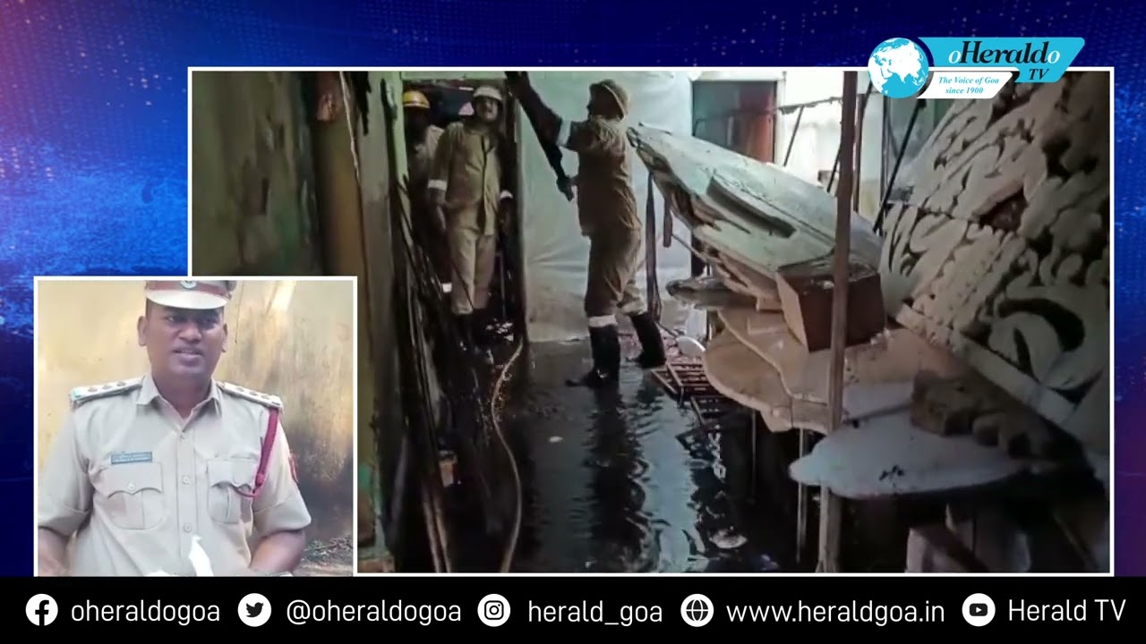 Large house catches fire at Kaswada, Durbhat; residents suspect arson