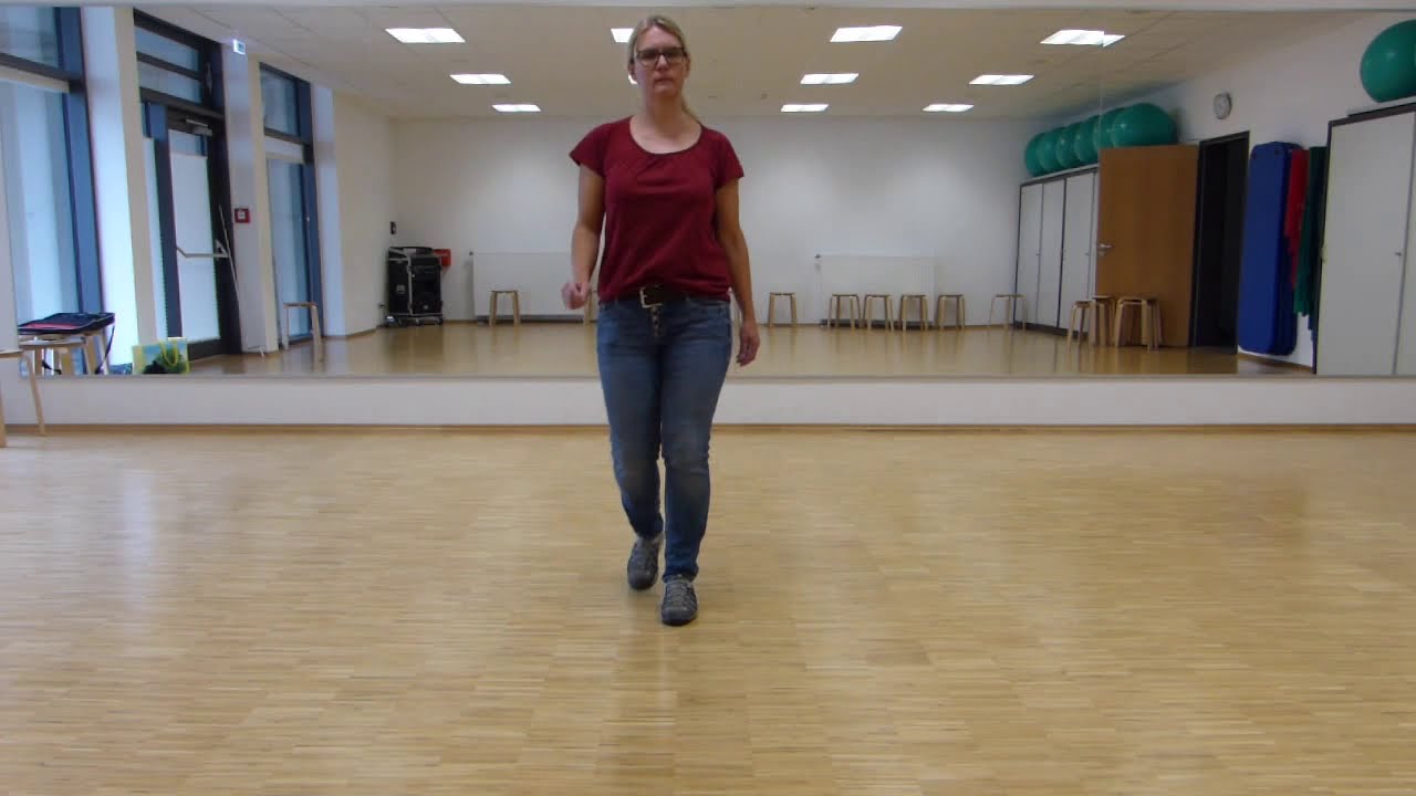 Line-Dance Kurs Anfänger: My First Steps, 2. Teil, Tanz zur Schritterklärung