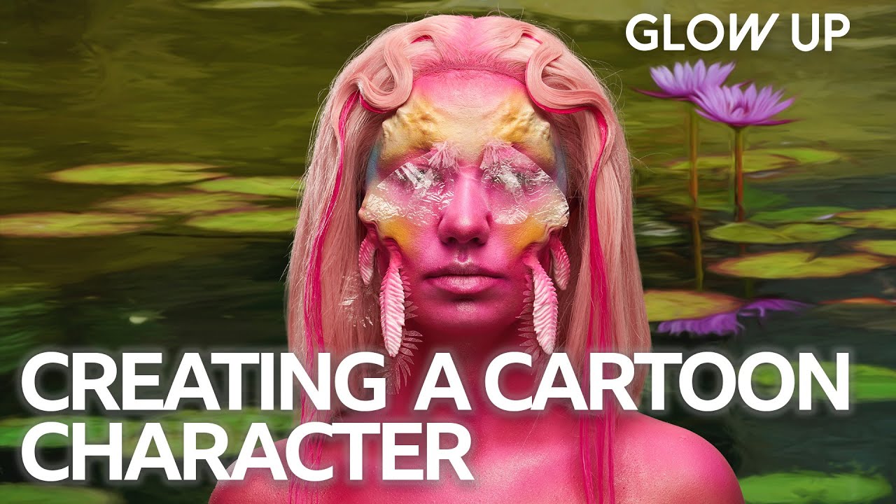 Using Prosthetics To Create An Animated Amphibian | Glow Up