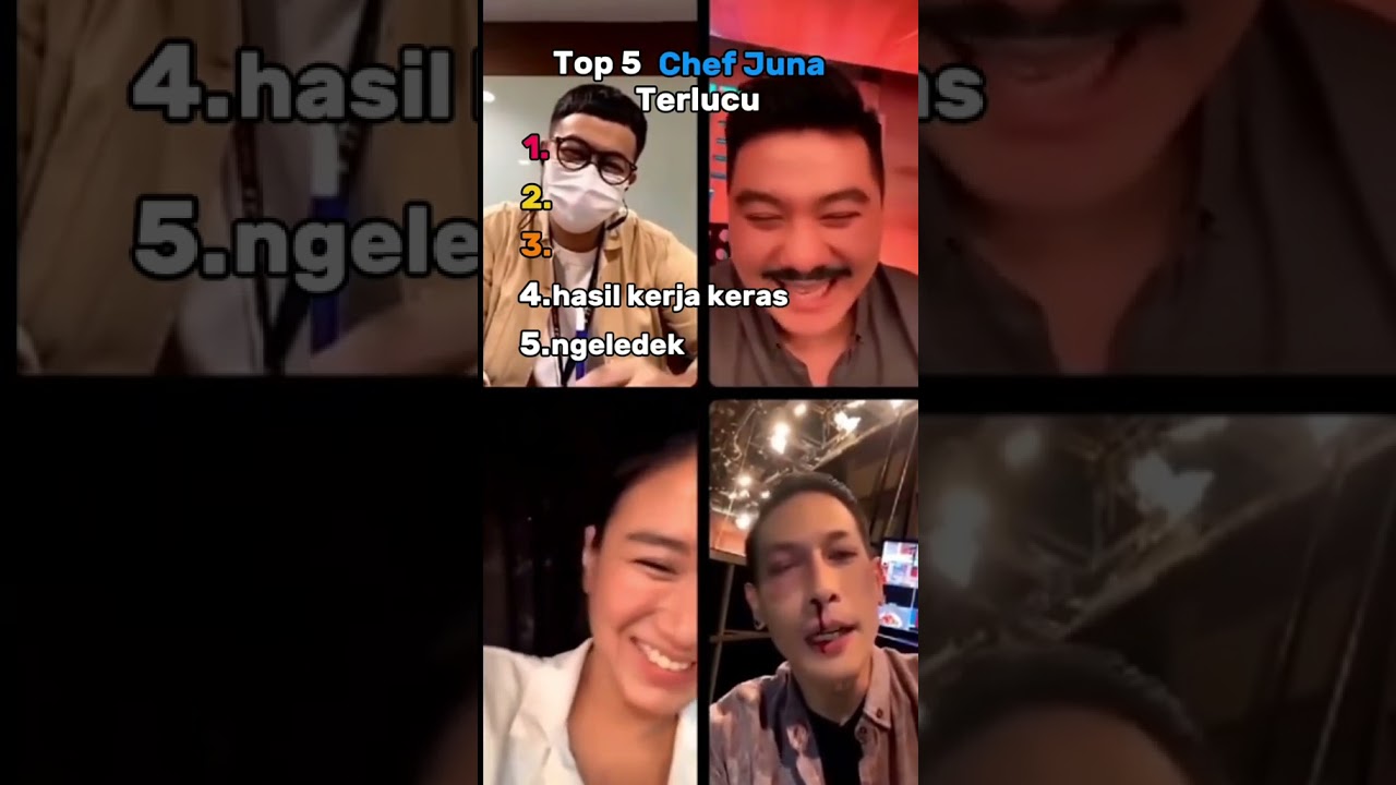 Top 5 moment chef juna terlucu 😂