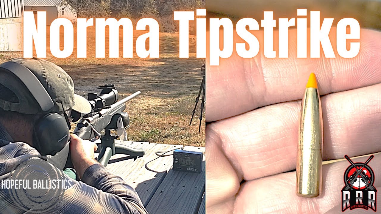 160 grain Norma Tipstrike bullets!