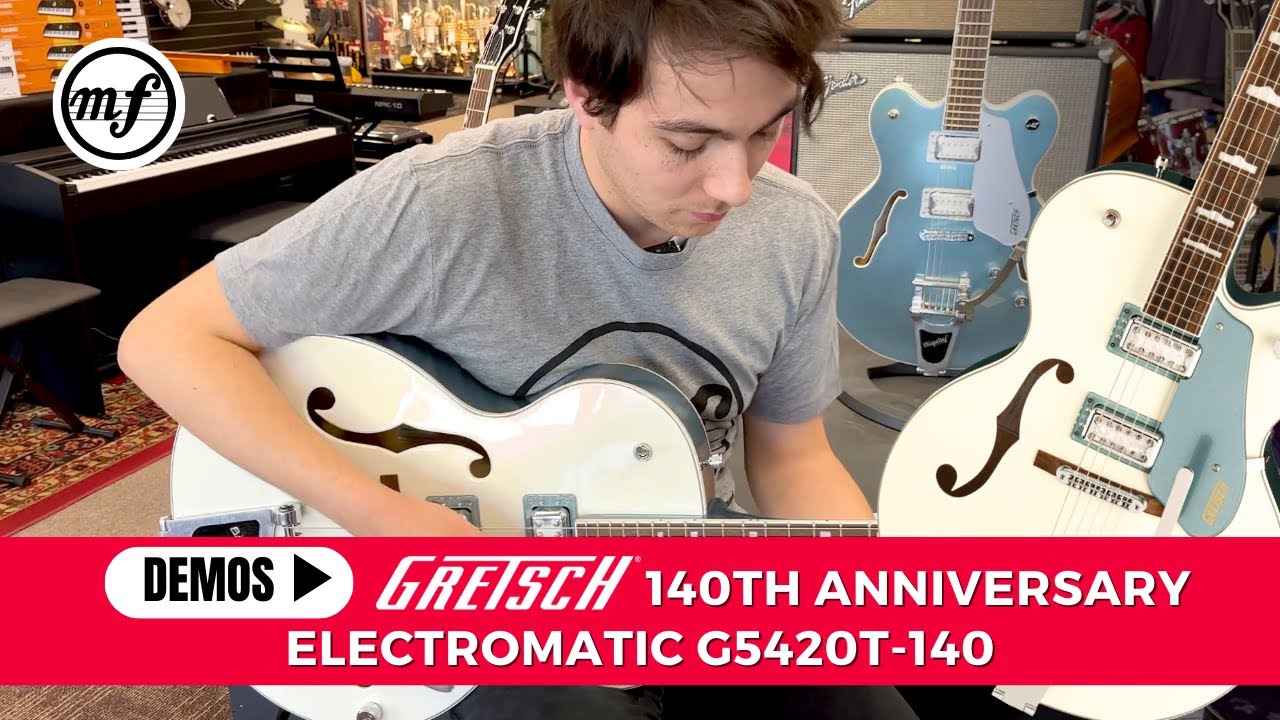 Guitar Demo:  Gretsch 140th Anniversary Electromatic G5420T-140