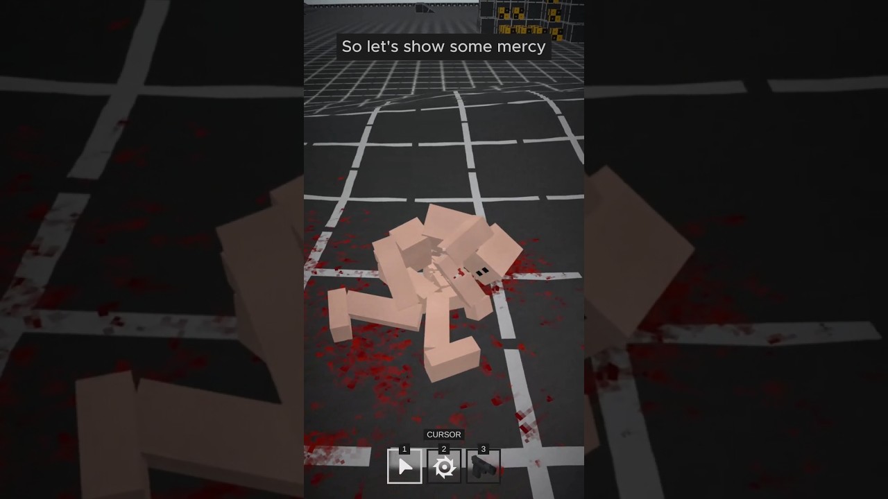 Realistic blood system in this physic sandbox - FRUKT #indiegame #gamedev #blood