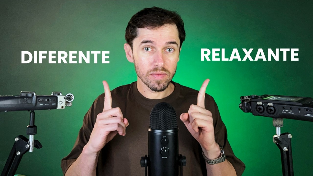 ASMR DIFERENTE que vai te ARREPIAR LOUCAMENTE | Causa SONO ABSURDO