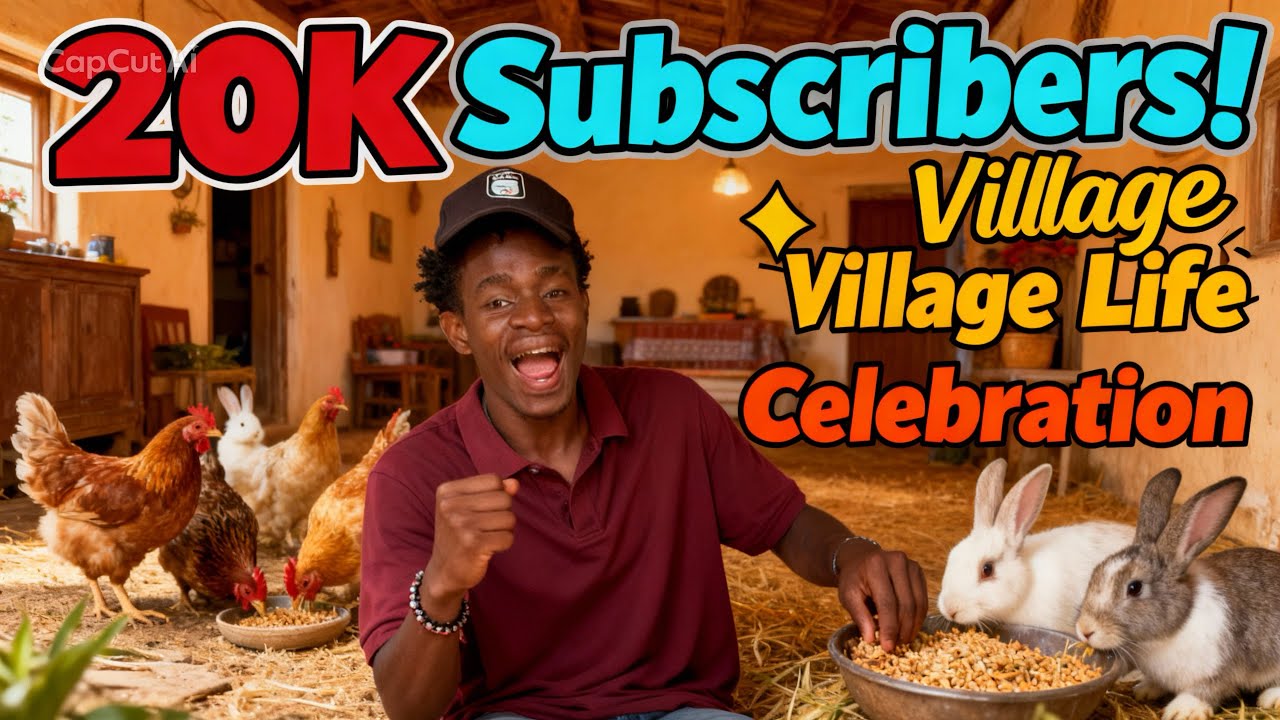 &laquo;20 тысяч подписчиков 🐔🐰&raquo;
