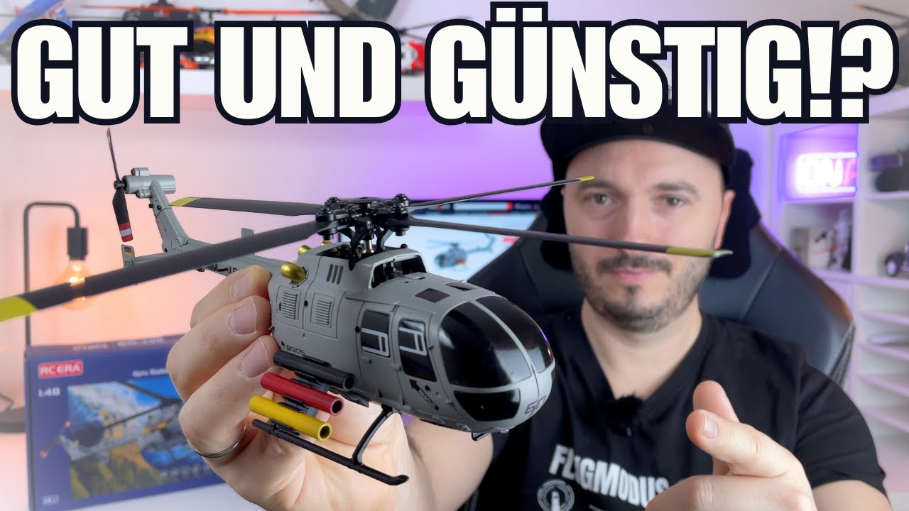 RC-ERA C186S BO105 - Anfängerfreundlicher Scale-Heli für 70€?