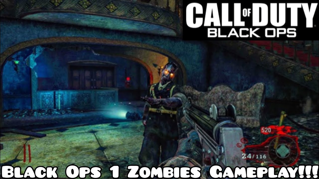 Zombies Rounds 1-8!!! | Call Of Duty Black Ops 1 (Zombies)