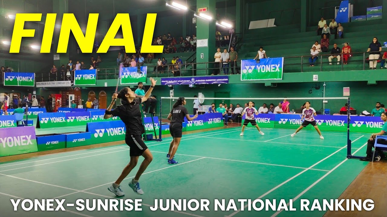 Gayatri Rawat /Mansa Rawat vs Vennala K/Reshika| junior National Ranking GD FINAL