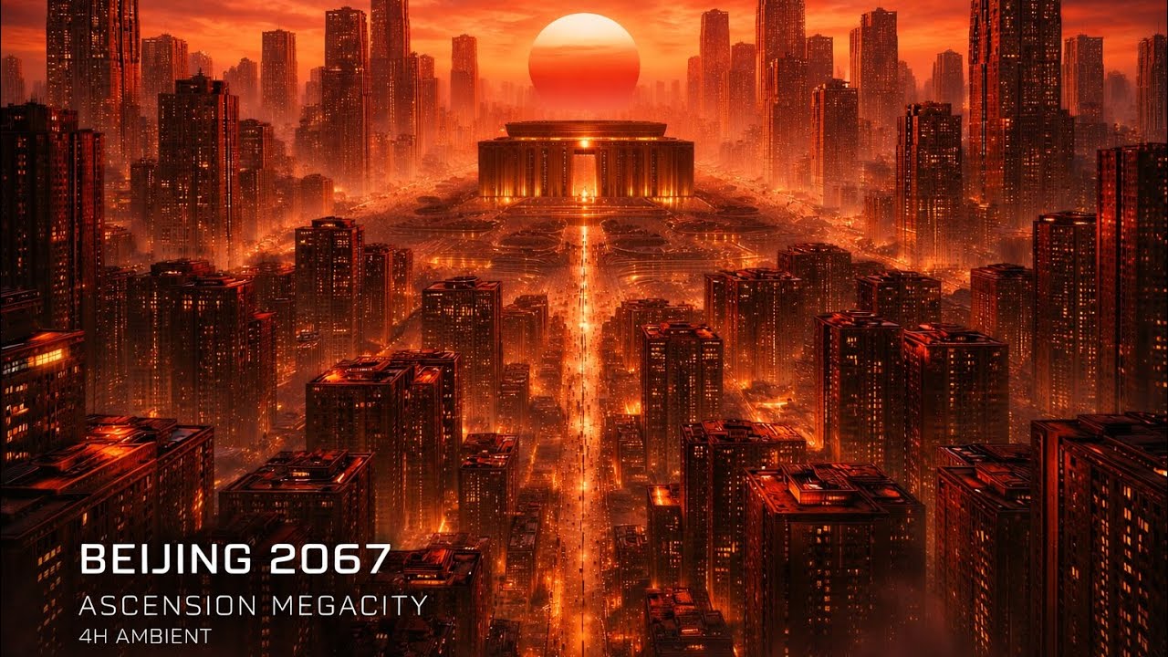Beijing 2067 – Ascension Megacity | 4 Hours | Free Background Ambience