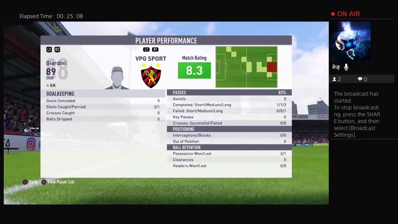 Fifa pro br Vpg Sport x Vpg sao paulo rodada 2