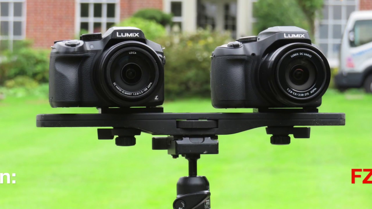A video comparison between the Panasonic Lumix FZ300 and the FZ82 cameras