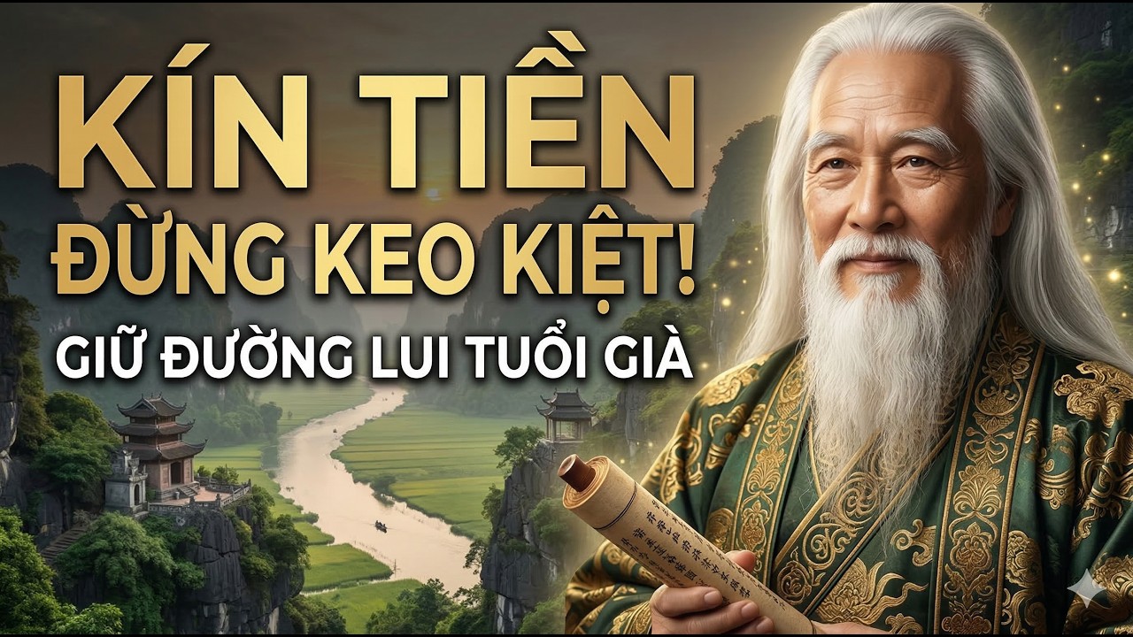 CỔ NHÂN DẠY: Kín Tiền Không Keo—Là Giữ Đường Lui, giúp mình khi về già | Triết Lý Sống