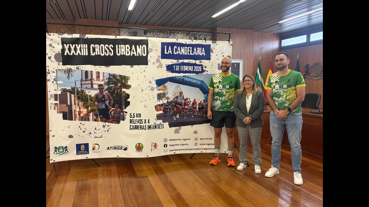 El Cross Urbano La Candelaria celebra su 33ª edición con récord de participación