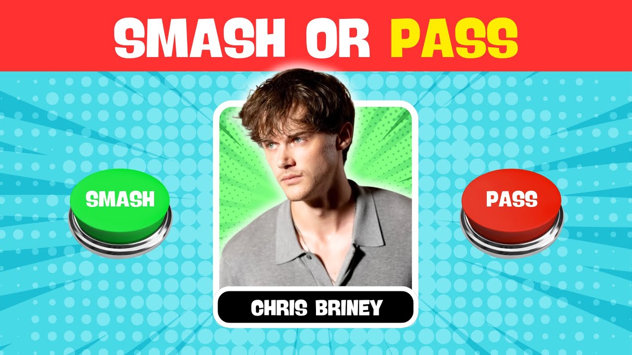 SMASH OR PASS 100 OPTIONS #2 - Hottest Male Celebrities 2026 | We Quiz!