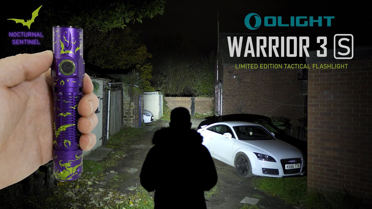 OLIGHT WARRIOR 3 S - Limited Edition Vampire Slaying Flashlight