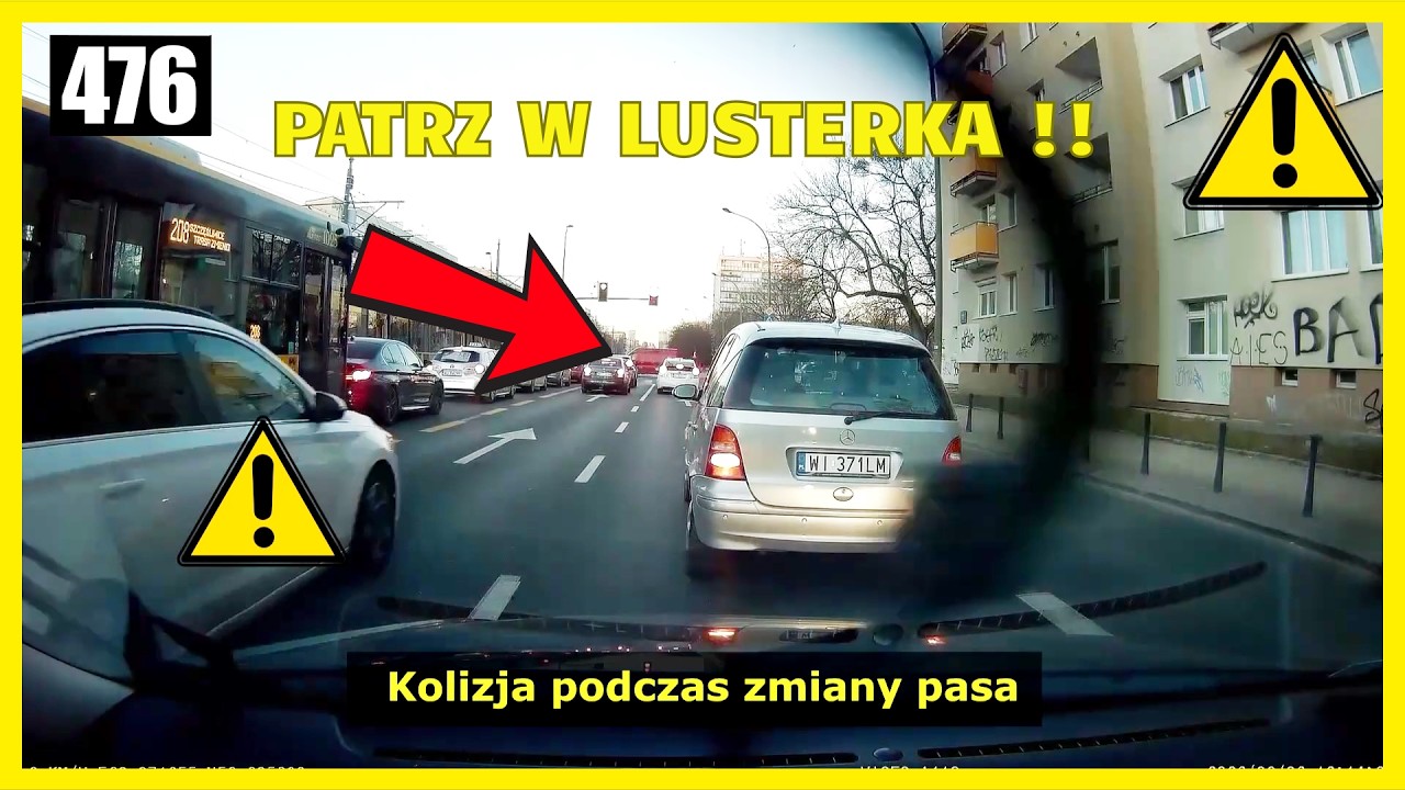 Rikord Widjo #476  - Zachowania kierowców na polskich drogach