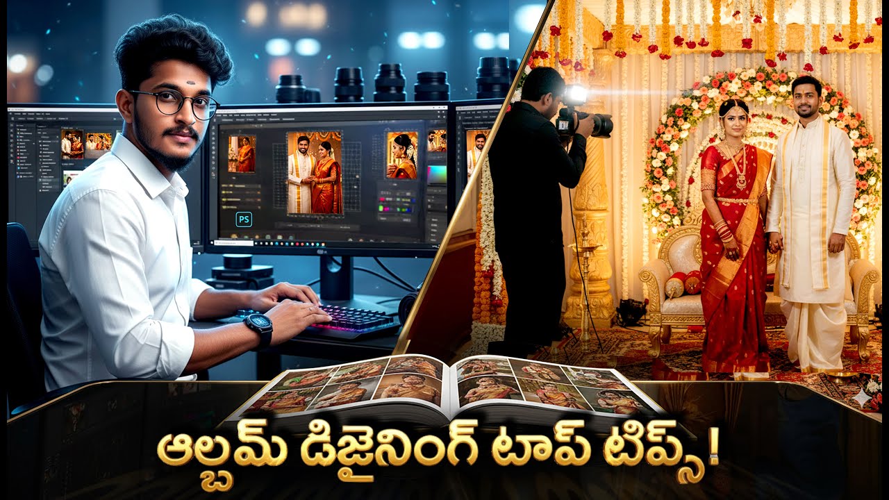 🔥 ఆల్బమ్ డిజైనింగ్ టాప్ టిప్స్ | Album Designing Top Tips in Telugu