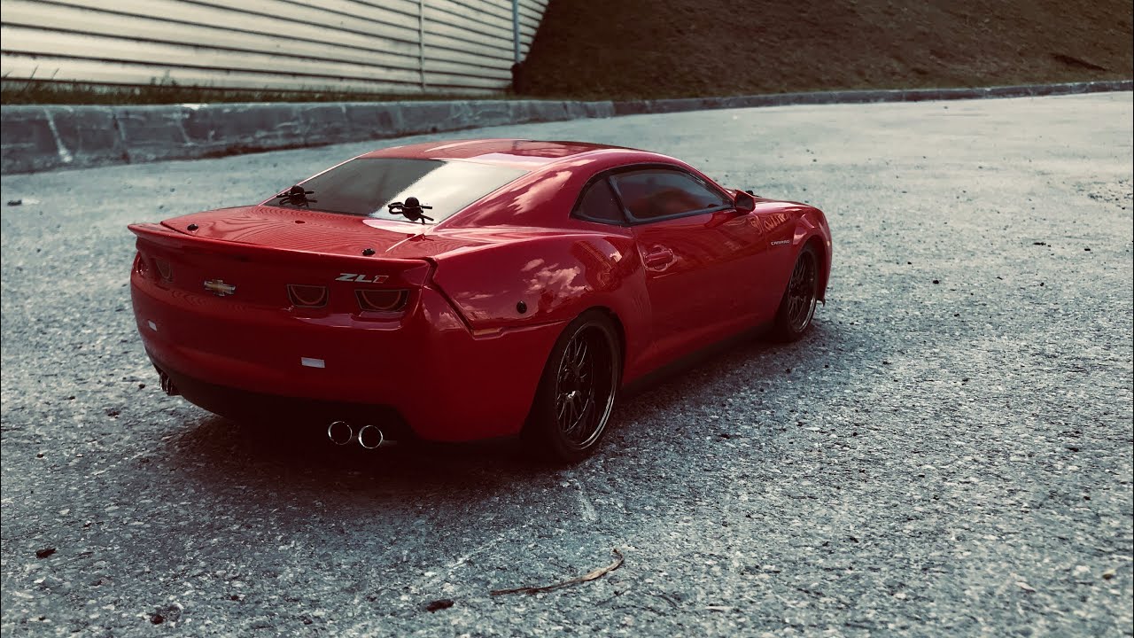 Vaterra 2012 Chevrolet Camaro - тест бешенного Камаро! | rc auto