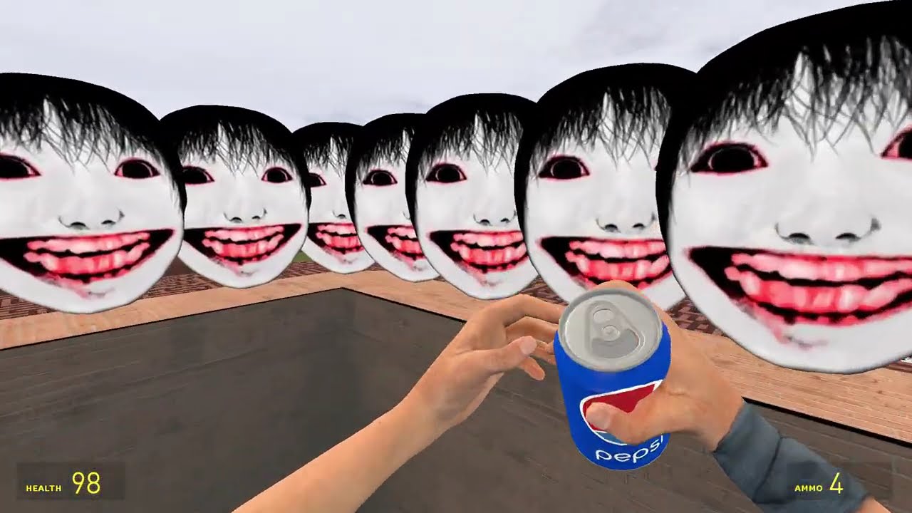 Планктон и неограниченное количество Nextbots в GMOD #topgmodgaming #gmod #garrysmod