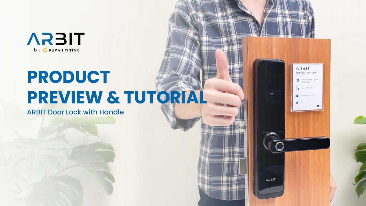ARBIT Smart Door Lock with Handle | Product Overview & Tutorial