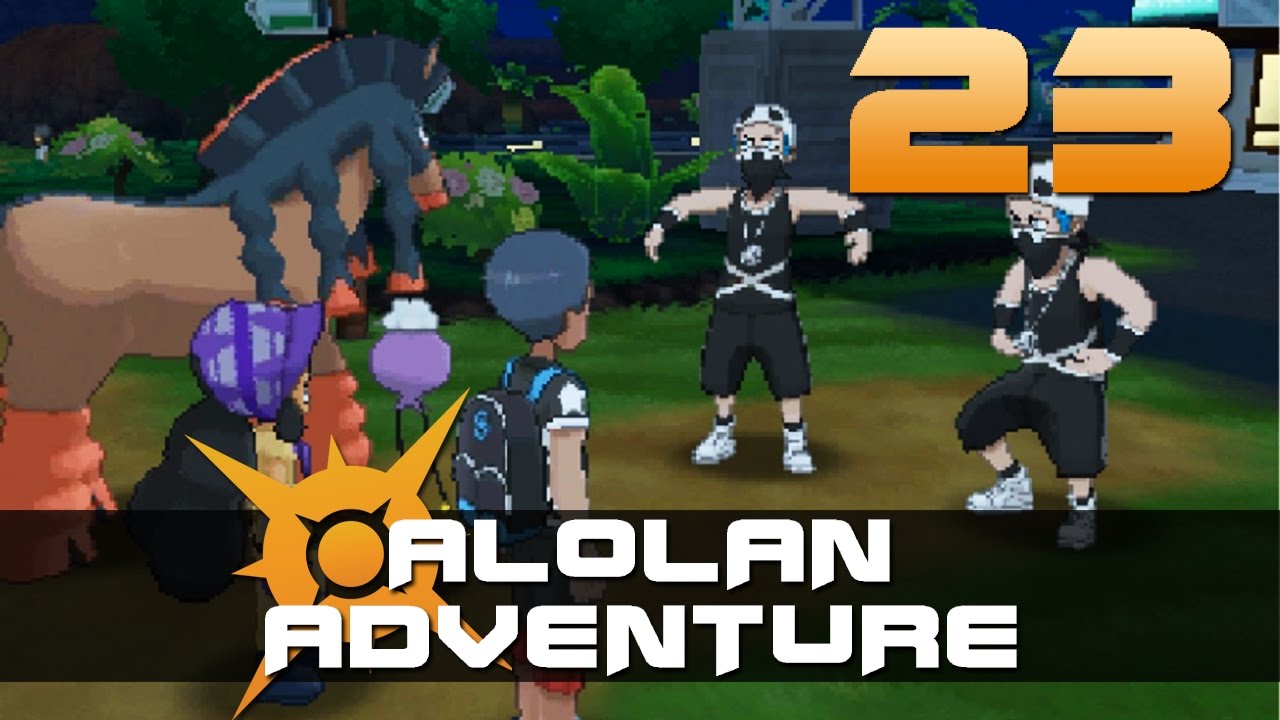 [23] Приключение в Алоле (Давайте поиграем в Pokemon Sun с GaLm)