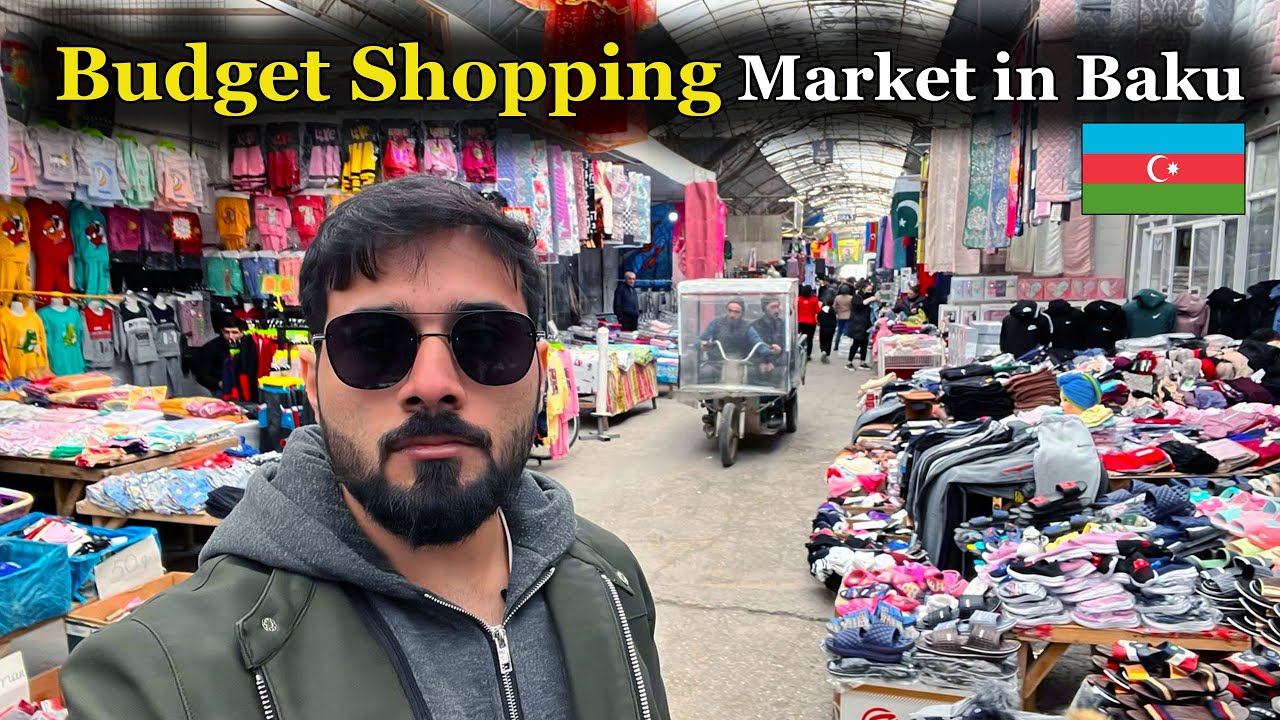Exploring Baku's Biggest Budget & Cheapest Market / Bazar.