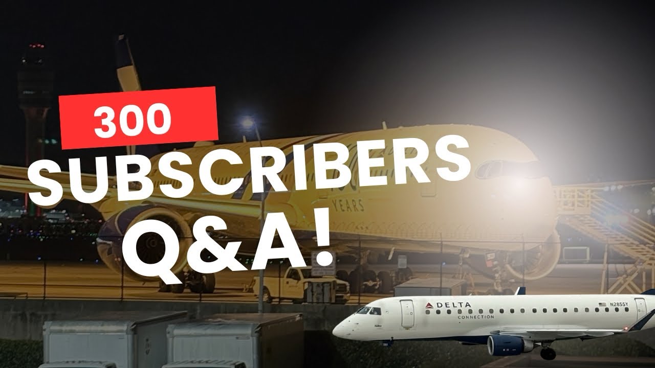 ￼Q&A! 300 subscribers special #aviation #milestonecomplete 