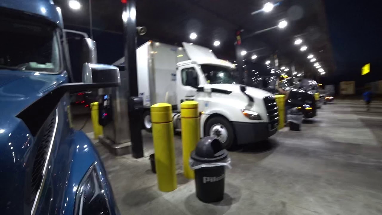 August 7, 2019/644 Trucking and Fuel at the Pilot. Beloit Wisconsin