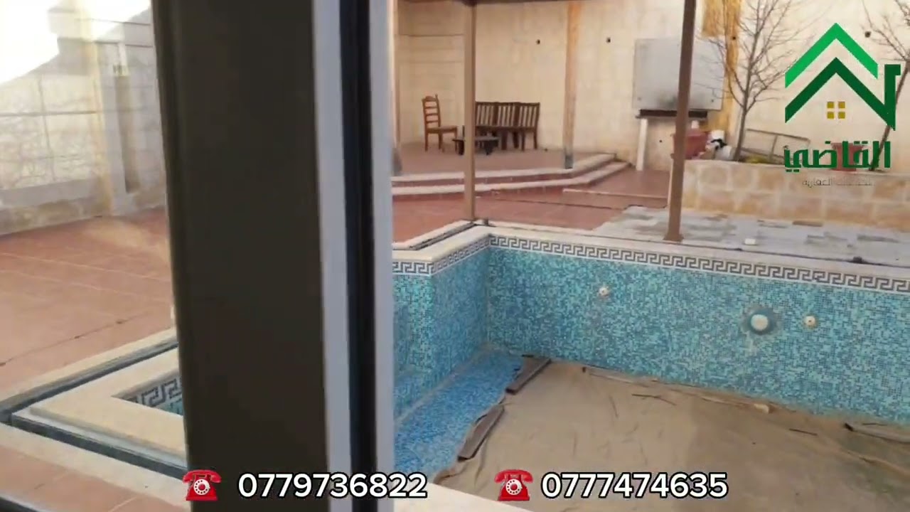 @فيلا شبه قصر للبيع أو للإيجار السنوي بعمان - الأردن - الجبيهة - ام زويتينة