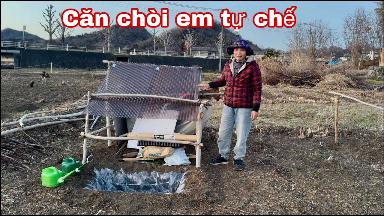 Khu đất hoang đã được tái tạo thành công của cô gái việt ở nhật