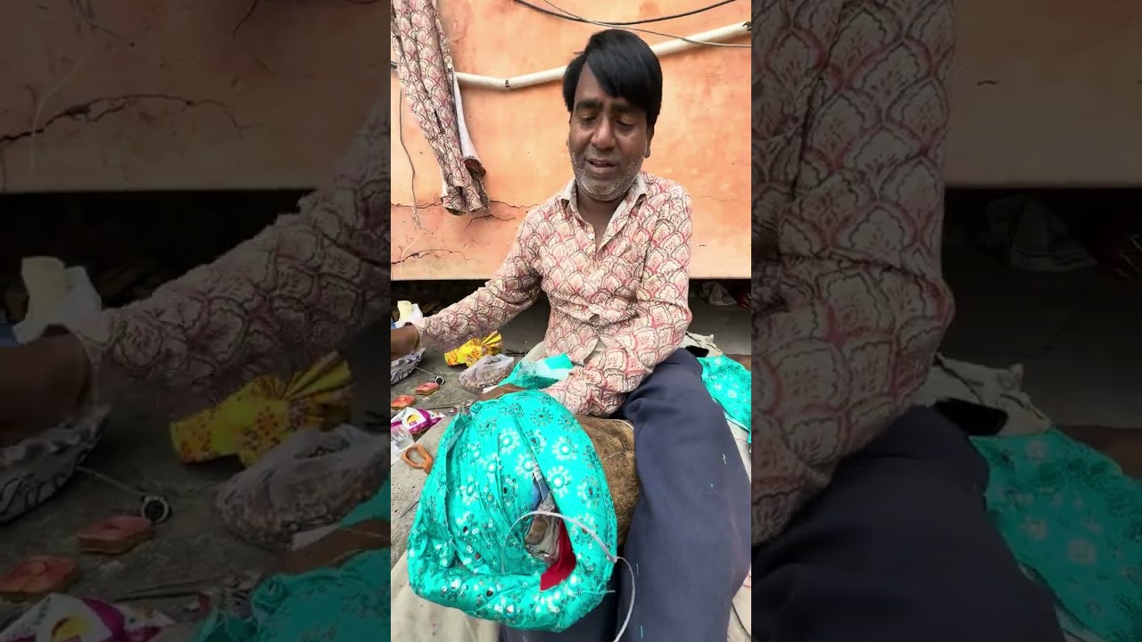 Amazing process making Rajasthani safa