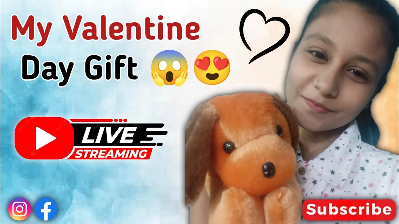Valentine's Day Surprise! ❤️ Kya mila mujhe? | Live Celebration 🎁
