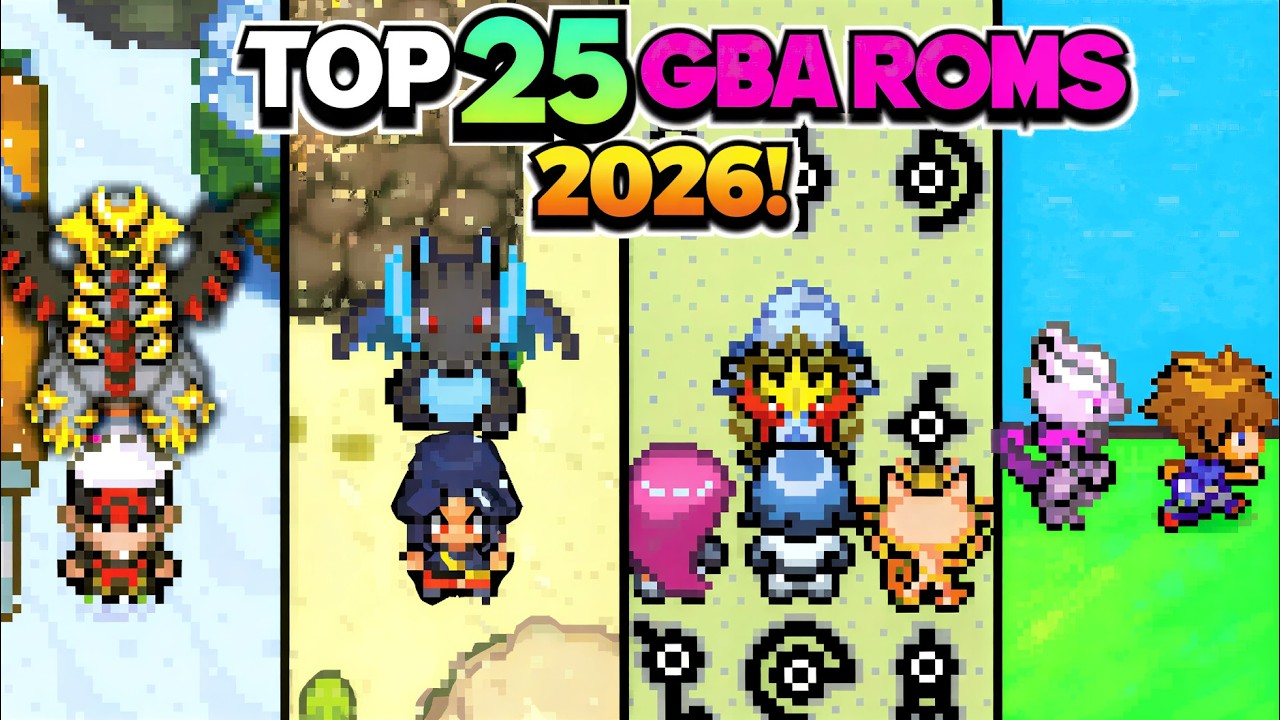 Top 25 COMPLETED Pokémon GBA Rom Hacks You Must Play in 2026!!
