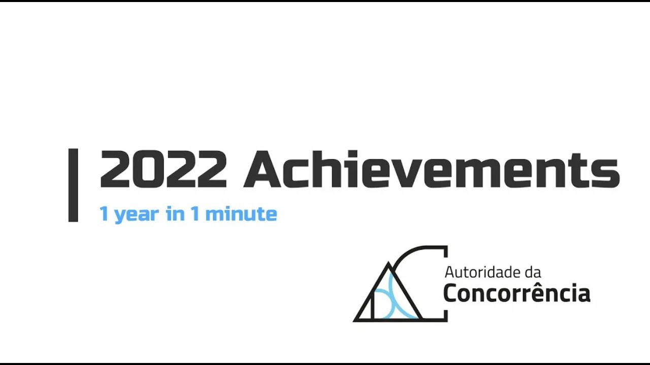 AdC's achievements in 2022 - 1 year in 1 minute