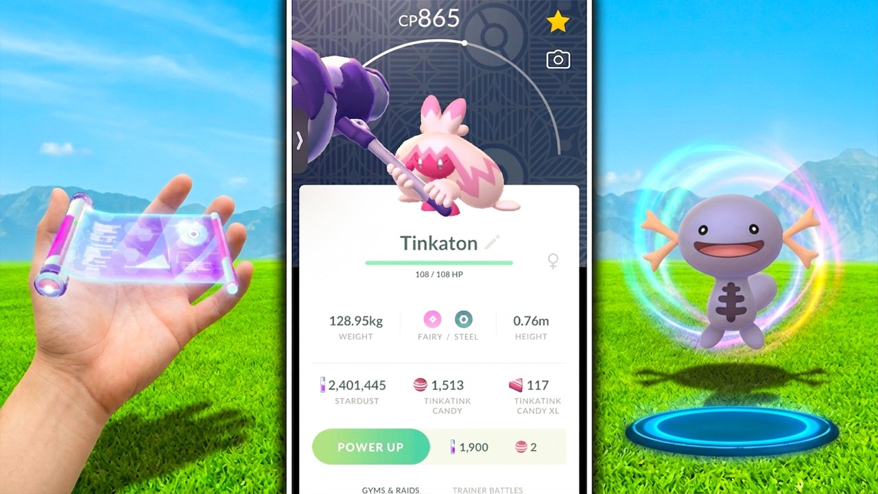 HOW TO GET THE EXCLUSIVE BACKGROUND TINKATON IN POKEMON GO! FREE Elite Charged TM / FREE Research
