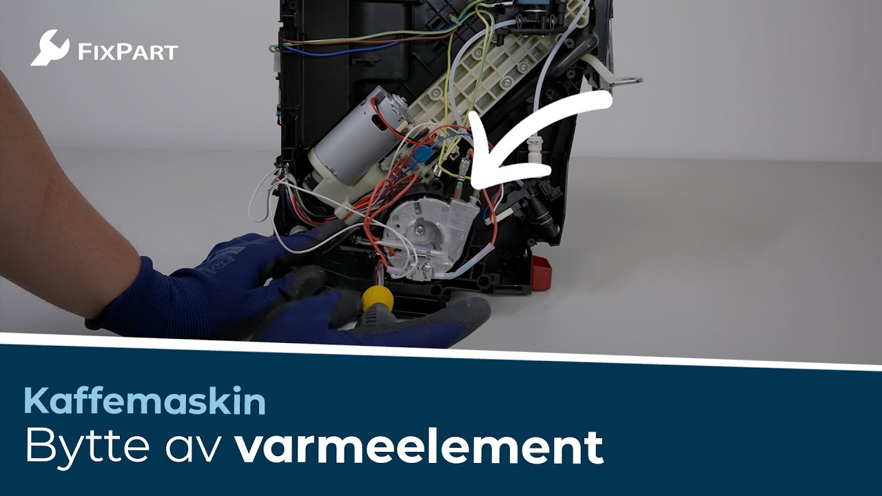 Hvordan bytter jeg varmeelementet i kaffemaskinen min? - FixPart