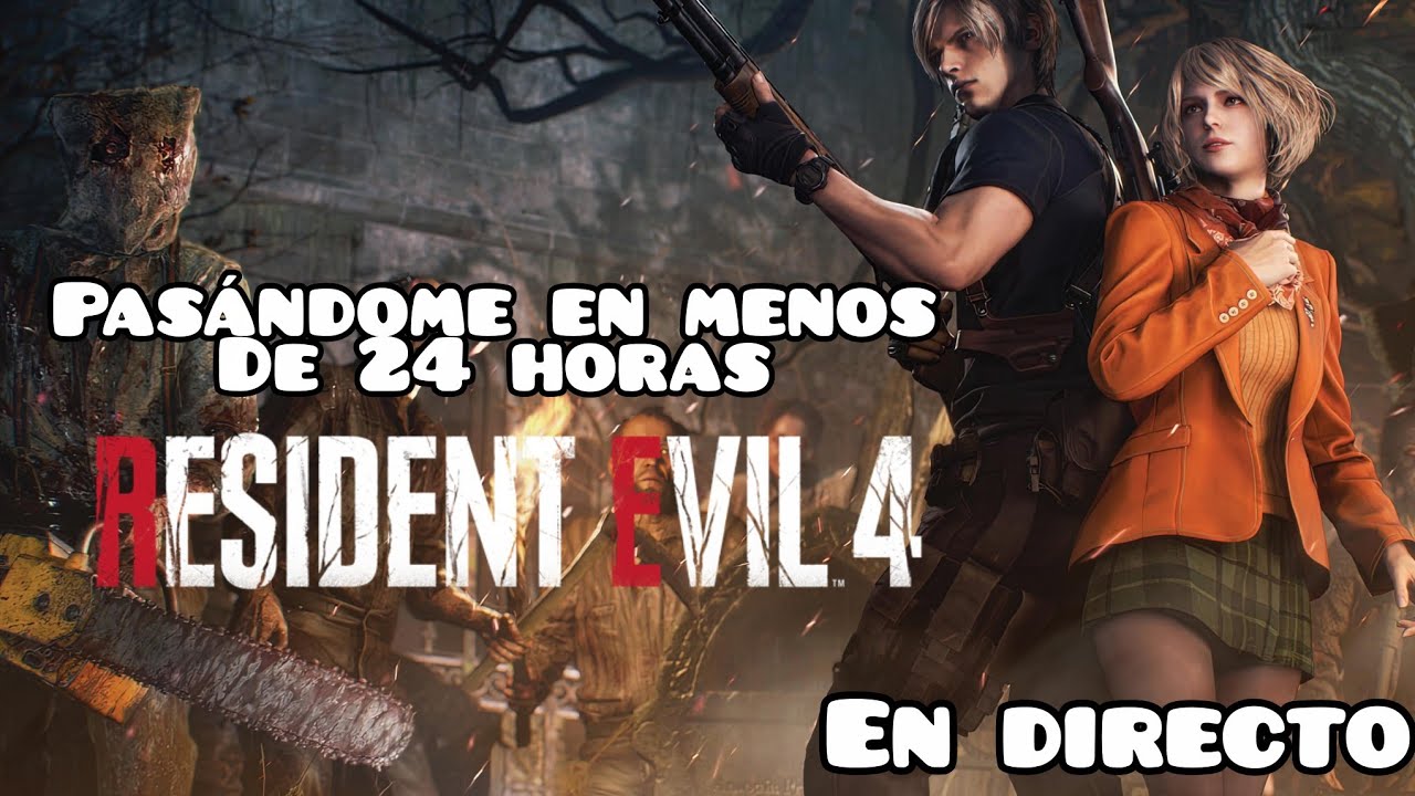 PASÁNDOME EN MENOS DE 24 HORAS RESIDENT EVIL 4 REMAKE 🔴