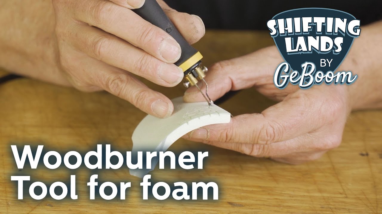 Using a Woodburner Tool for applying Structure