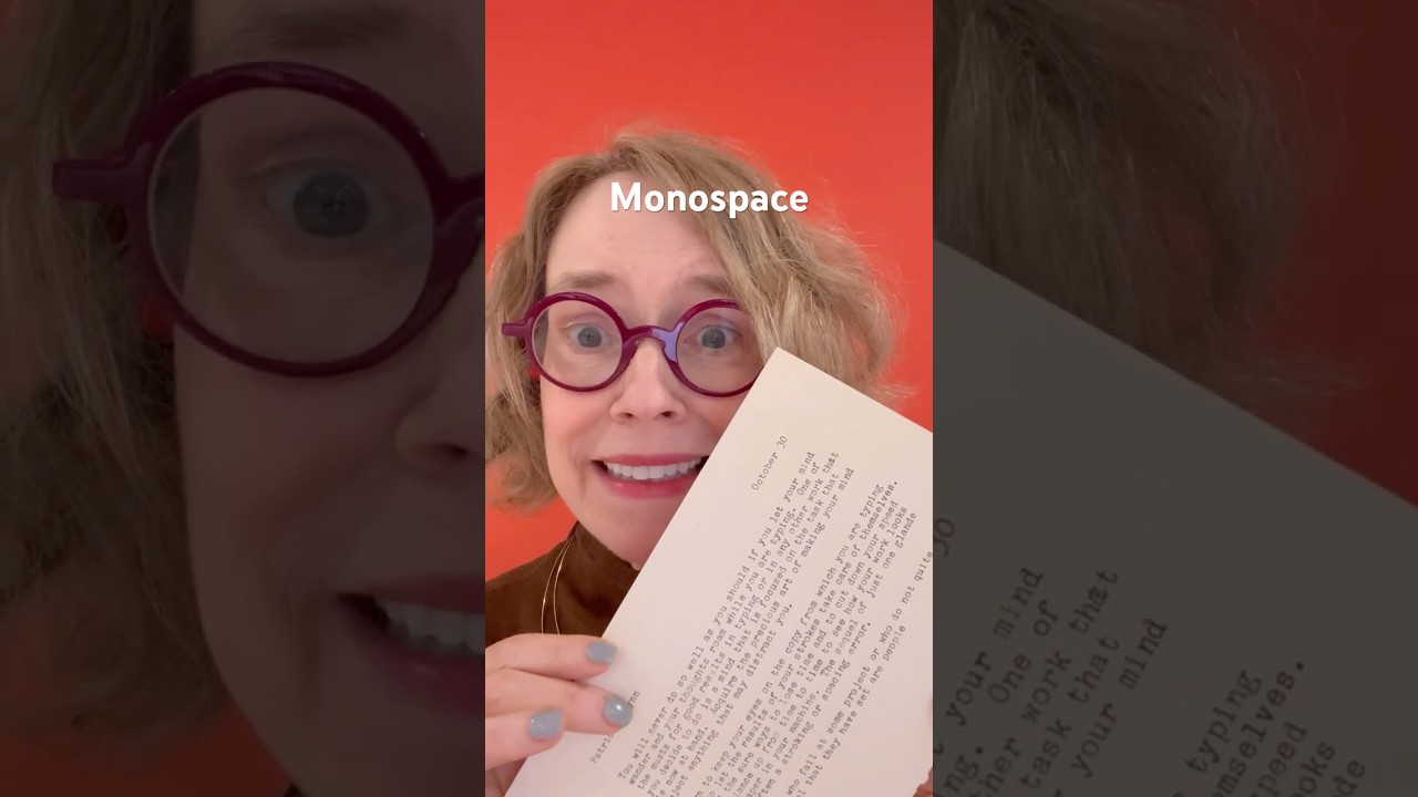 Monospace Fonts