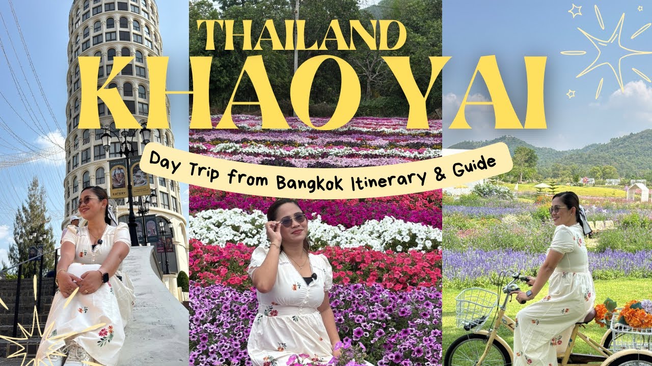 KHAO YAI THAILAND VLOG 🇹🇭 Things to do & Places to Visit in a Day ✨