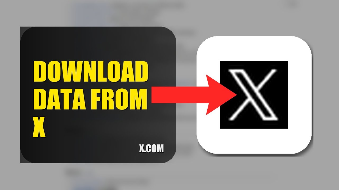 How To Download Data From X 2025 (2026)