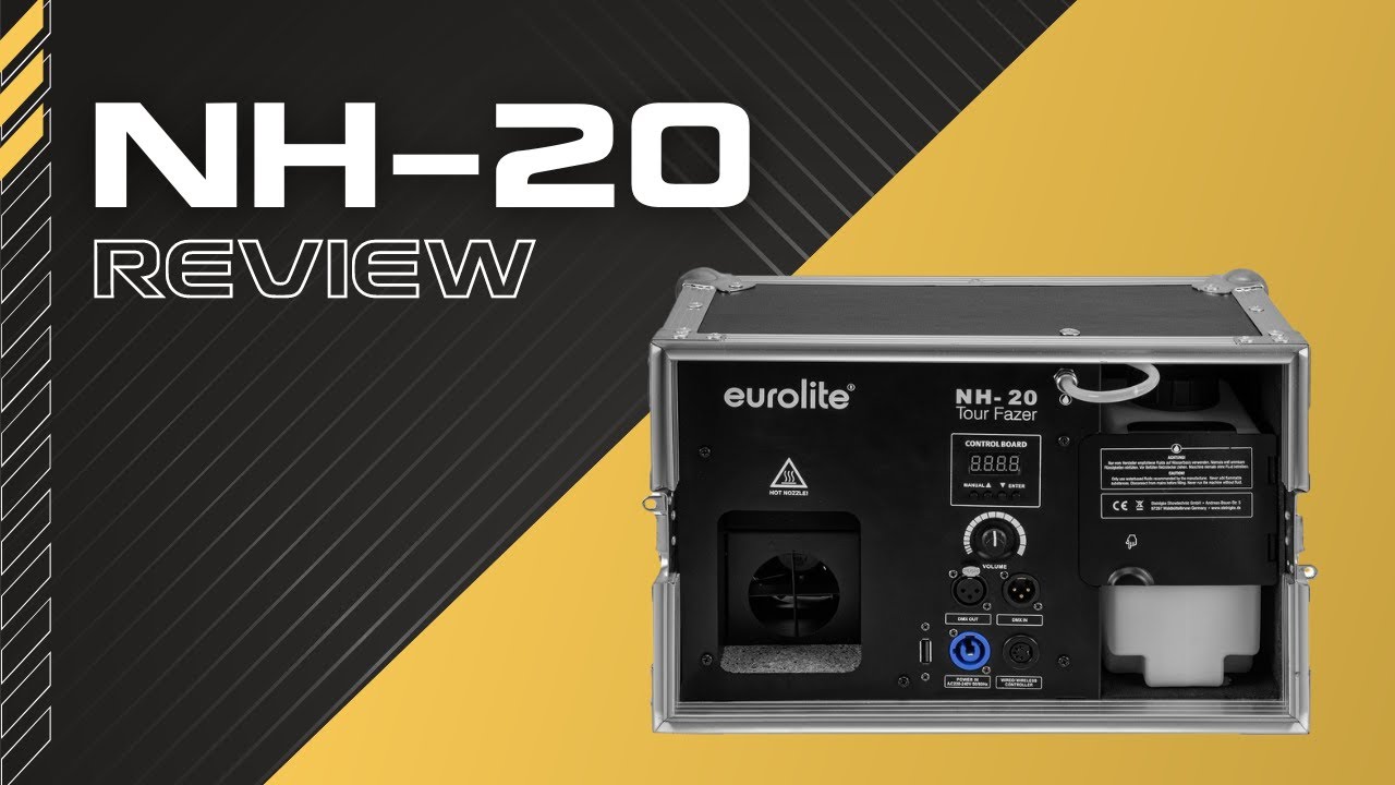 Eurolite NH 20 - der beste Hazer für mobile DJs?