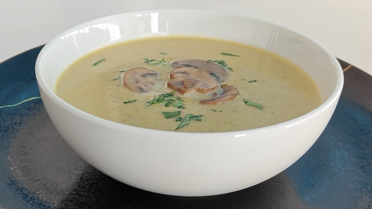 Creamy Mushroom and Potato Soup | Easy and Delicious